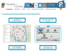 Tablet Screenshot of navigeerenparkeer.be